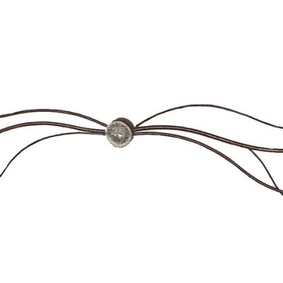 lampara de techo de vidrio soplado.